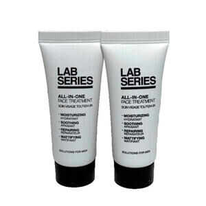 2 X Lab Series  All in one Face Treatment 0.68oz/20ml Each Travel Size NEW